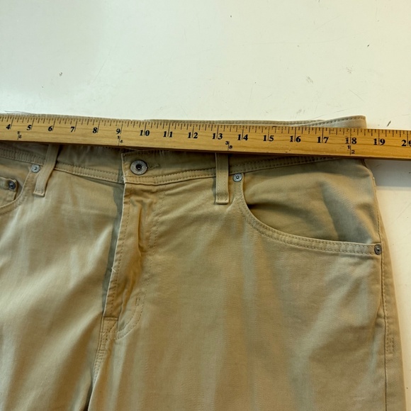 AG Adriano Goldschmied The Everett Slim Straight Khaki 5 Pocket Pants 36 x 34 - Picture 8 of 11